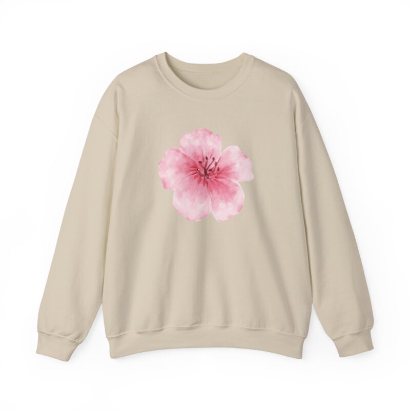 sand hibiscus sweatshirt