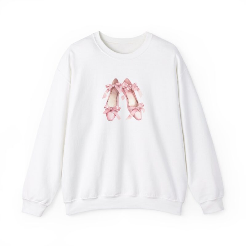 white soft girl coquette sweatshirt