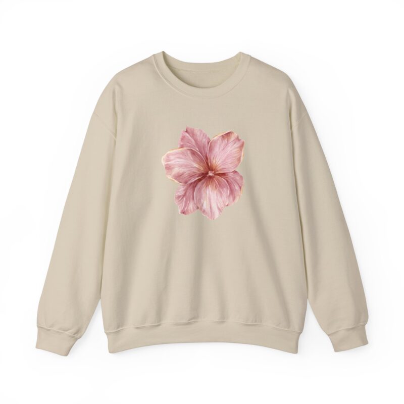 sand flower coquette crewneck sweatshirt