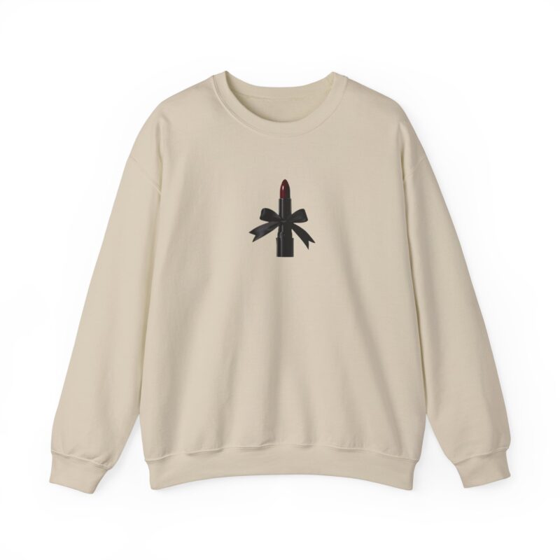 sand dark coquette sweatshirt